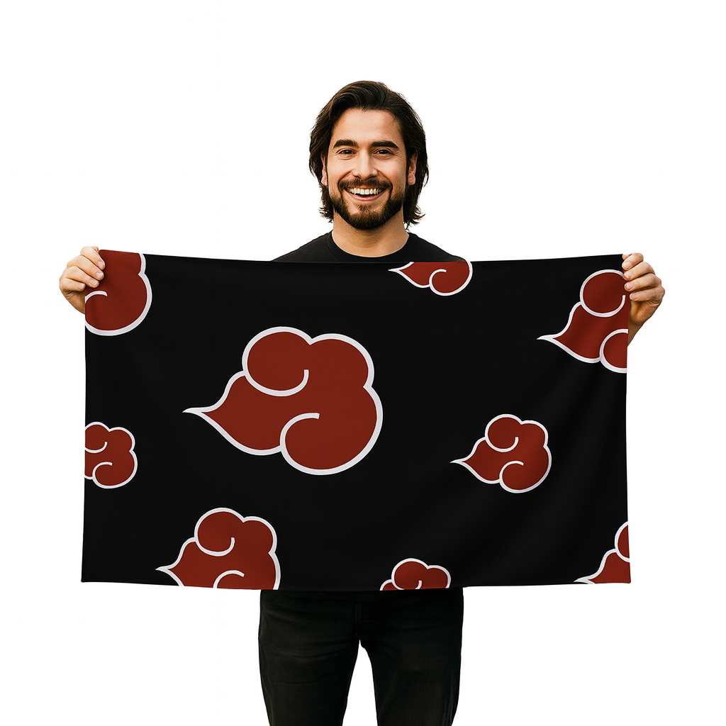Bandera Akatsuki "Nubes Rojas" – Naruto™