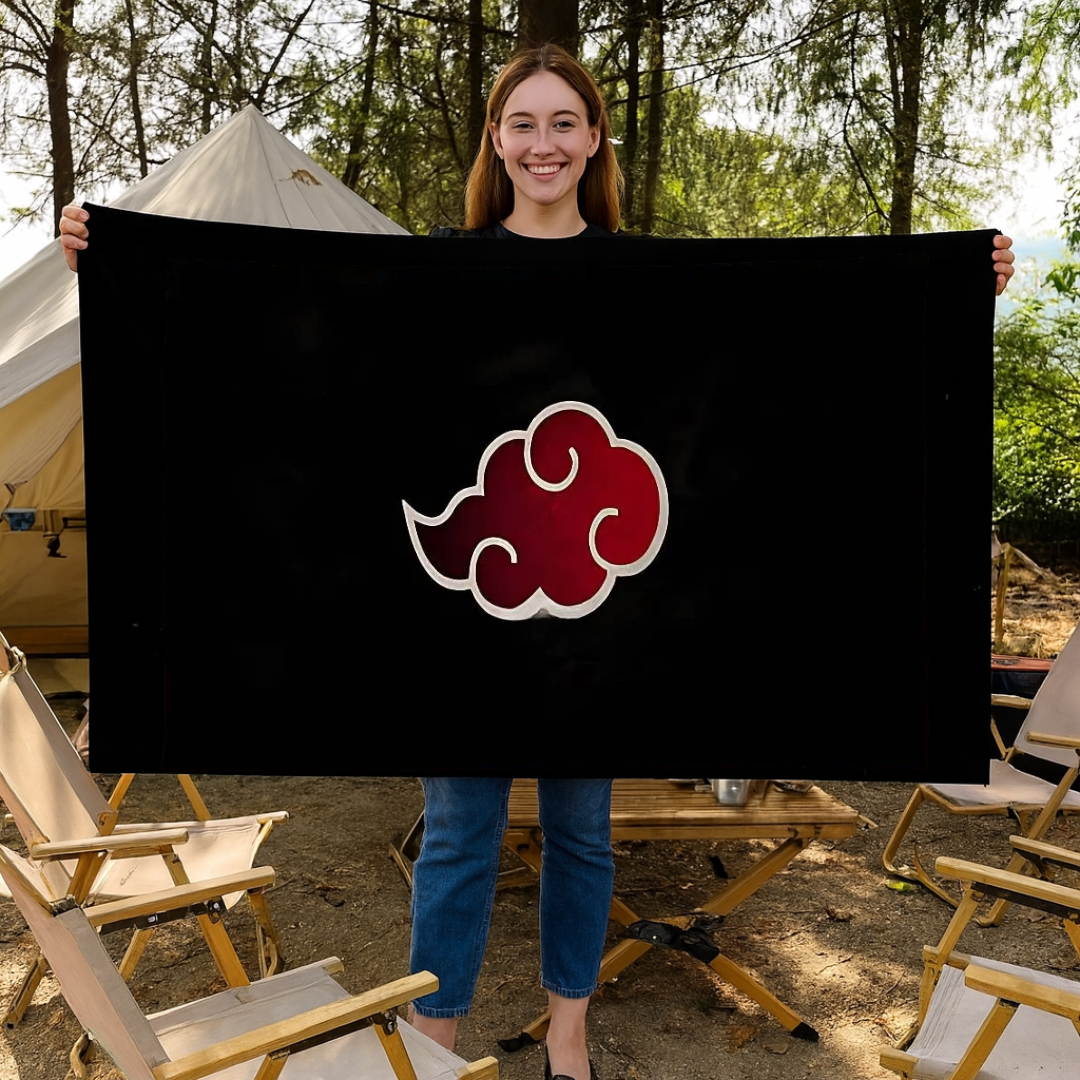 Bandera Akatsuki "Símbolo Legendario" – Naruto™