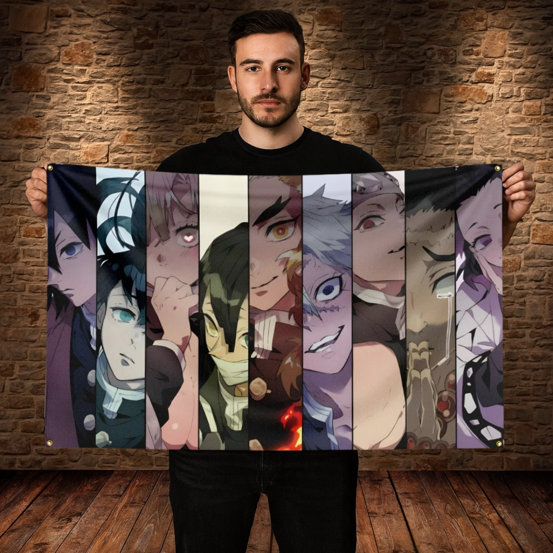 Bandera de los Maestros del Cuerpo de Cazadores de Demonios – Demon Slayer™
