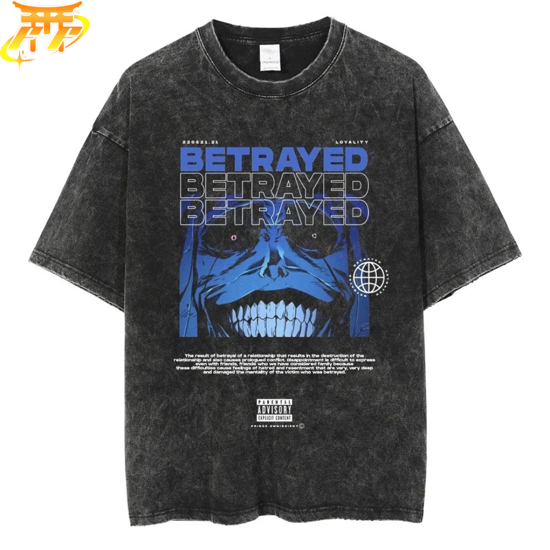 Camiseta Oversize Arquitecto "Betrayed" - Solo Leveling™
