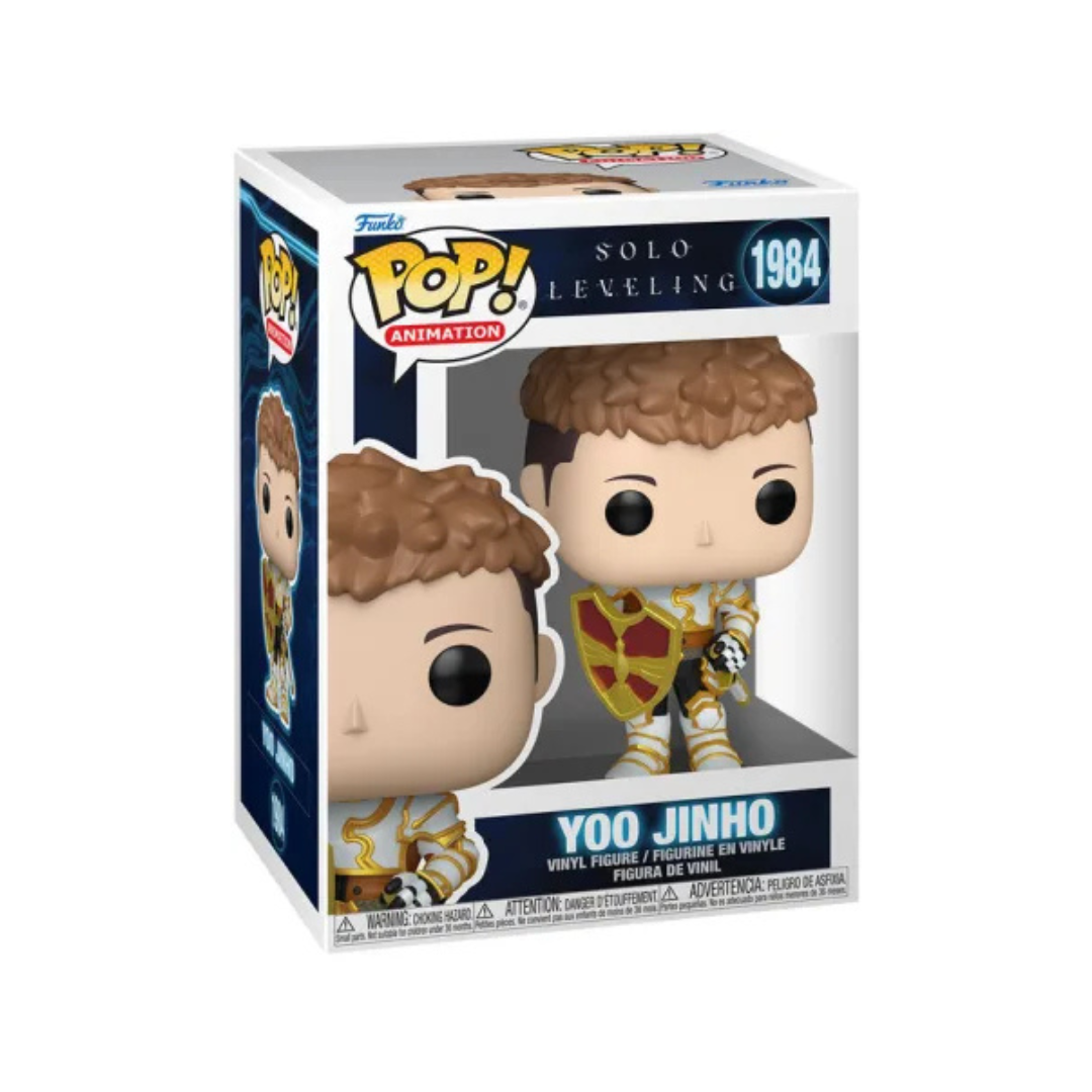 Funko POP Yoo Jinho "Armadura Dorada" – Solo Leveling™