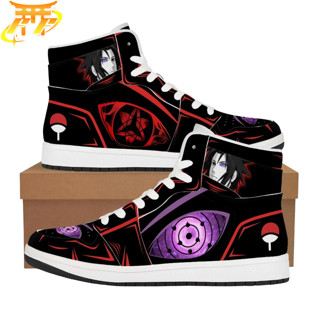 Zapatillas Sasuke Uchiwa "Sharingan & Rinnegan" – Naruto Shippuden™