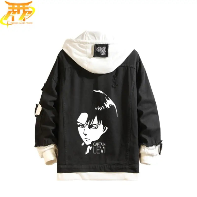 Chaqueta de Mezclilla Capitan Levi - Attack on Titan™