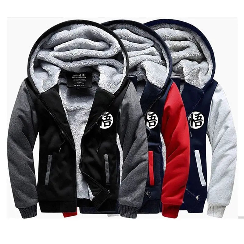 Chaqueta Polar KANJI "GO" - Dragon Ball Z™