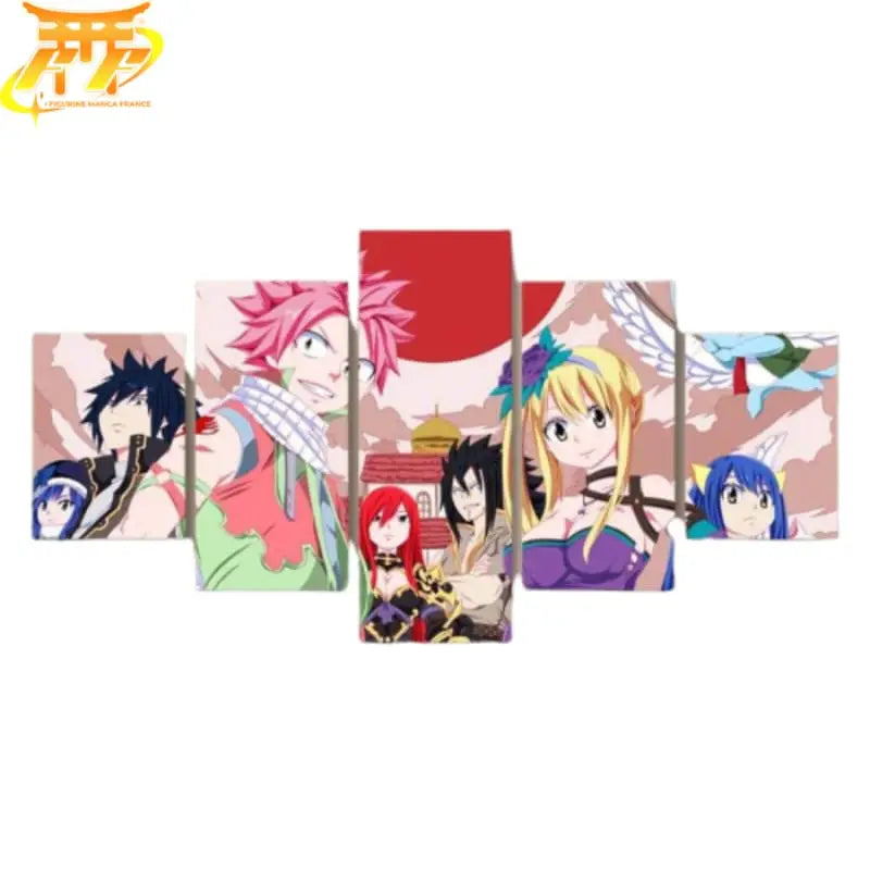 Cuadro "Equipo A" de Fairy Tail - Fairy Tail™