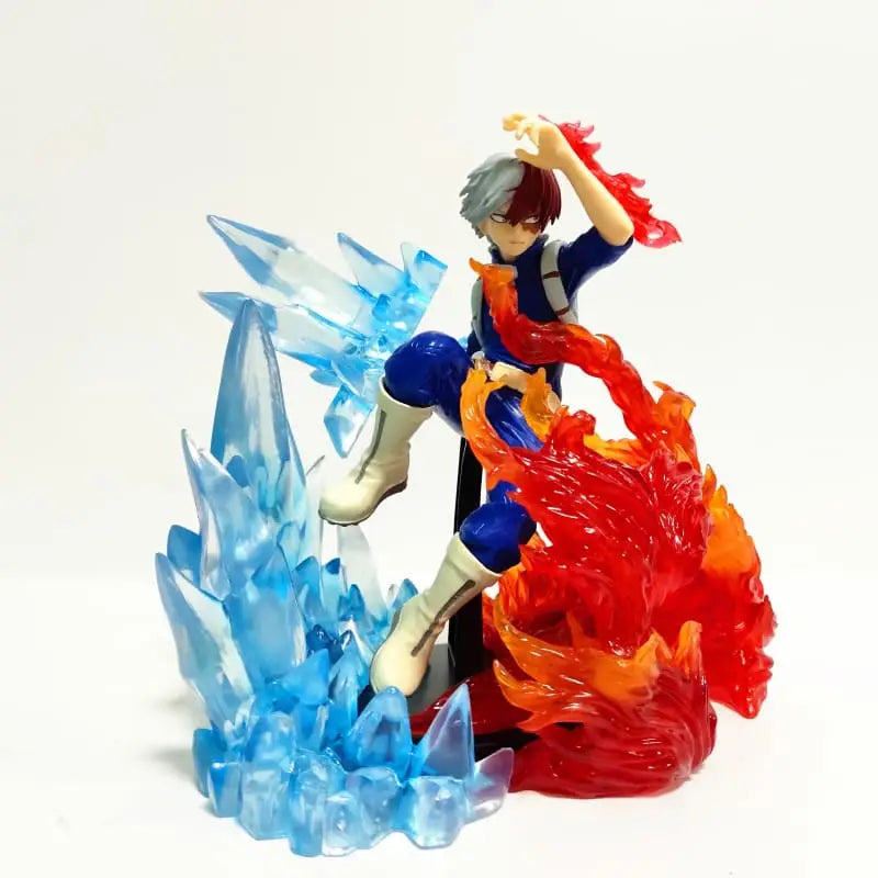 Figura Shoto Todoroki Fuego y Hielo - My Hero Academia™