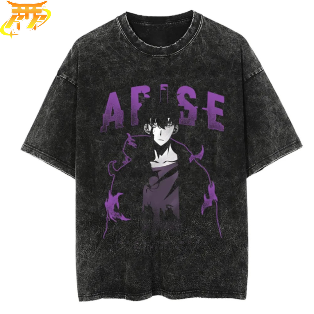 Camiseta Oversize Sung Jin-Woo "Arise" - Solo Leveling™