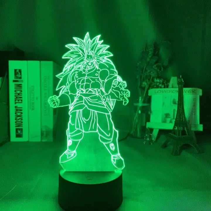 Lampara LED Broly SSJ3 - Dragon Ball Z™