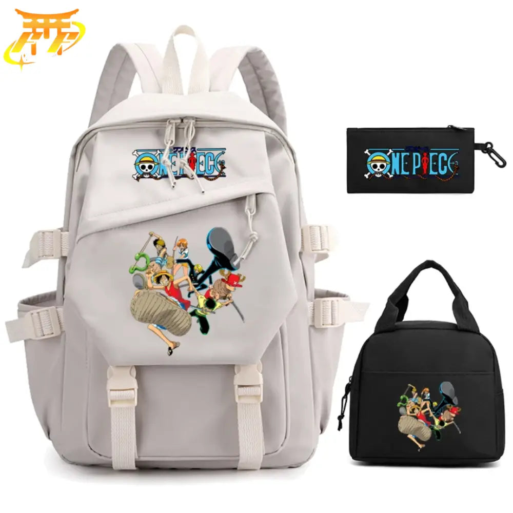 Mochila con Estuche y Bolso Nakama - One Piece™