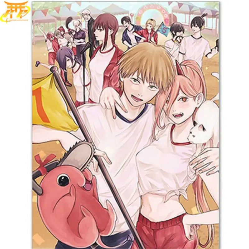 Poster Cazadores de Demonios - Chainsaw Man