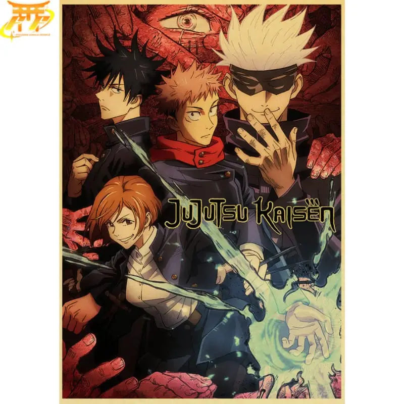 Poster de Lycée Jujutsu Tokyo - Jujutsu Kaisen