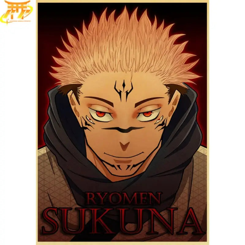 Poster de Ryomen Sukuna - Jujutsu Kaisen