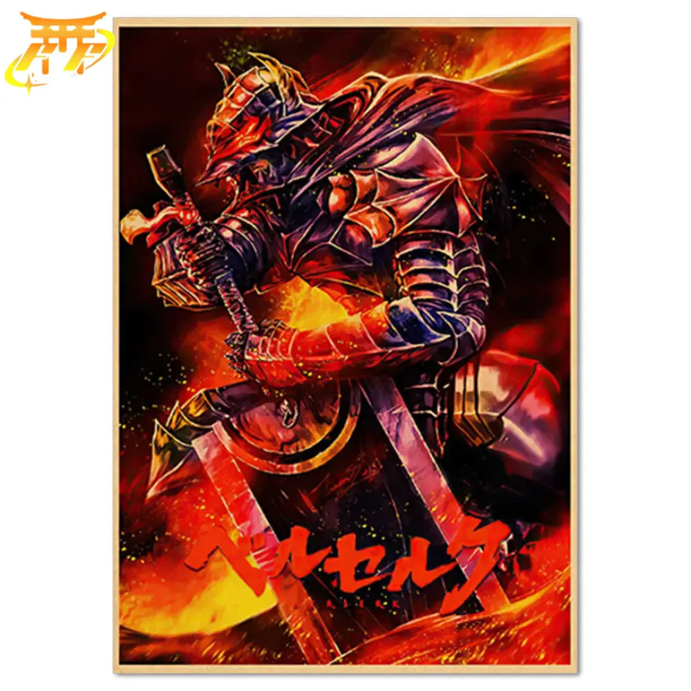 Poster El Caballero Negro - Berserk