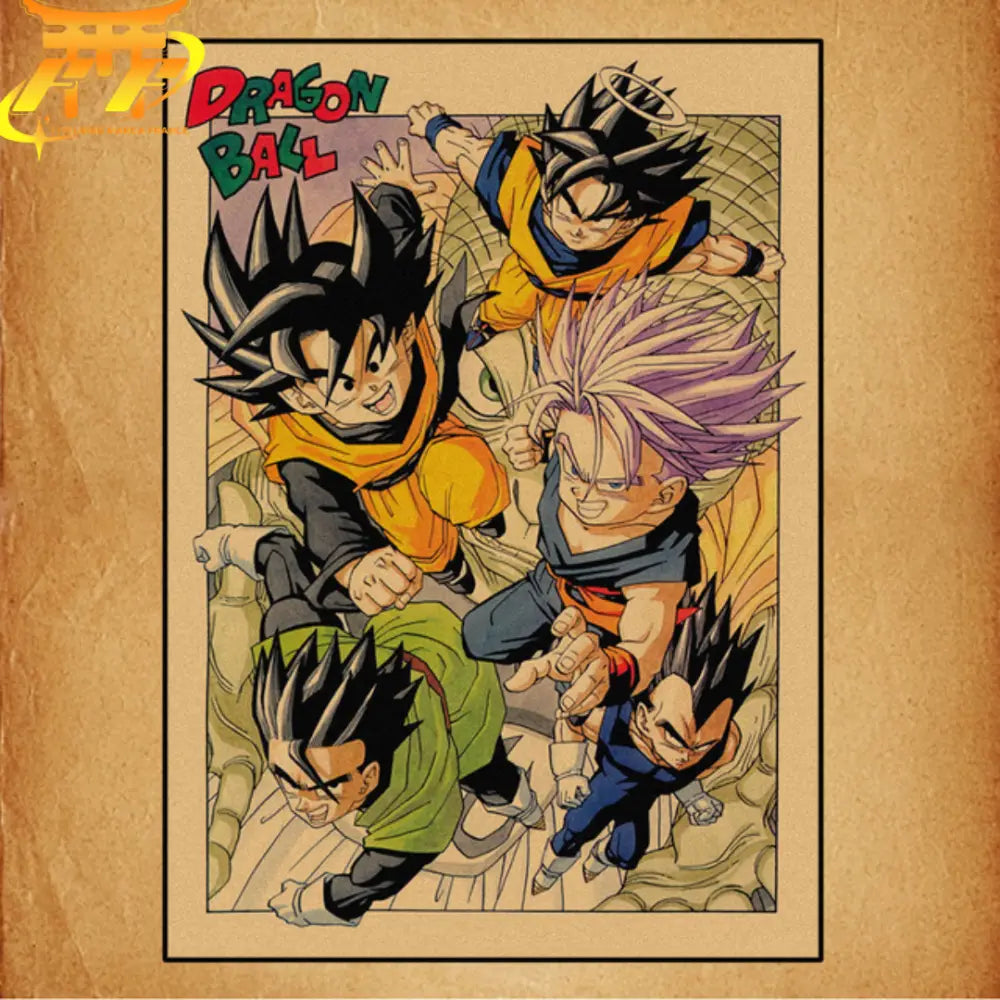 Poster Equipo Z - Dragon Ball Z™