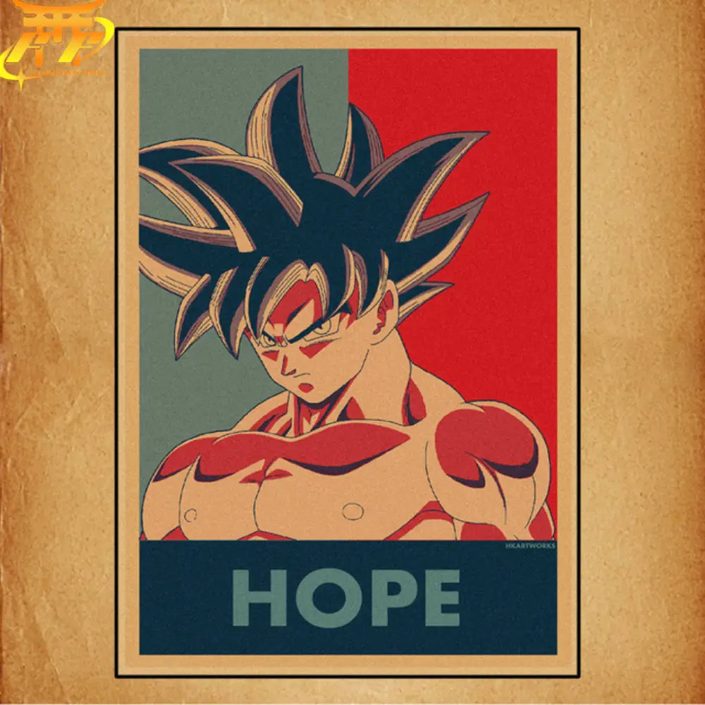 Poster Goku "Esperanza" - Dragon Ball Z™