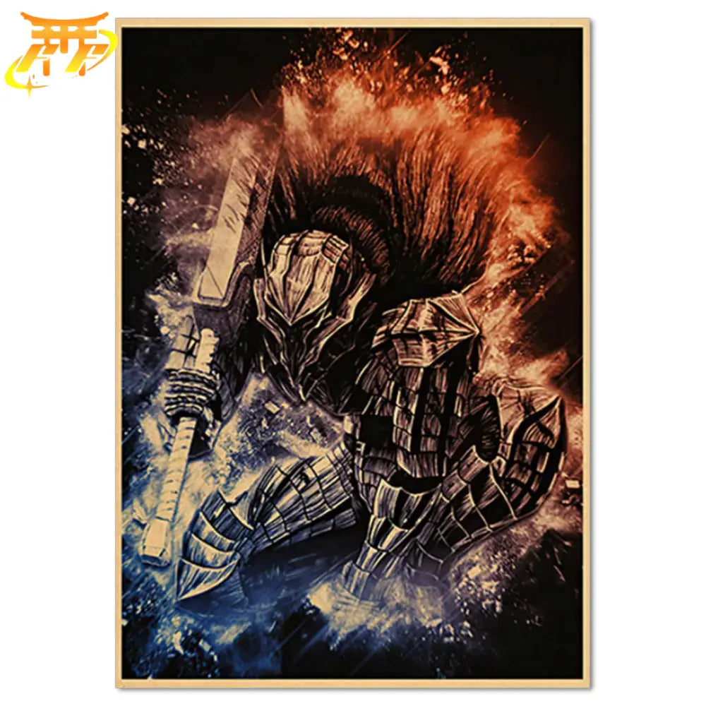 Poster Guts "El Caballero Oscuro" - Berserk™