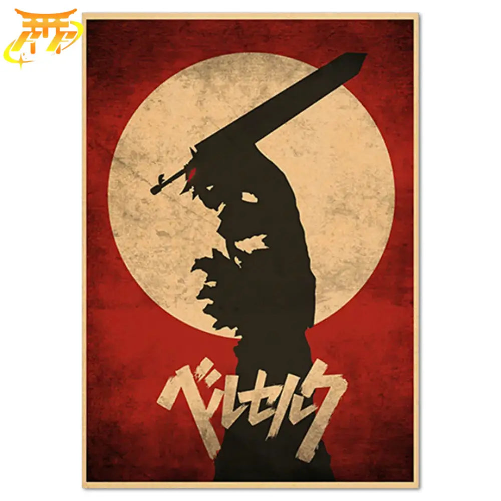 Poster Guts Lame Nocturna Roja - Berserk™