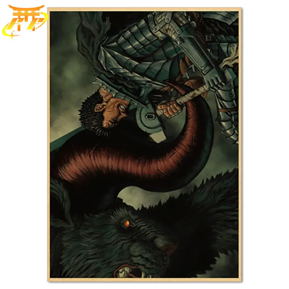 Poster Guts vs Zodd - Berserk