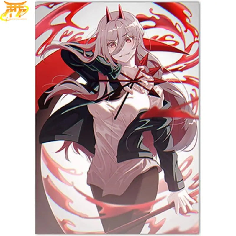 Poster Power Demonio de Sangre - Chainsaw Man