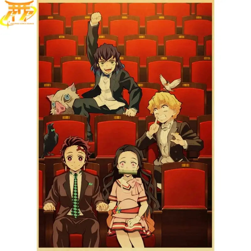 Poster Tanjiro y companía - Demon Slayer™