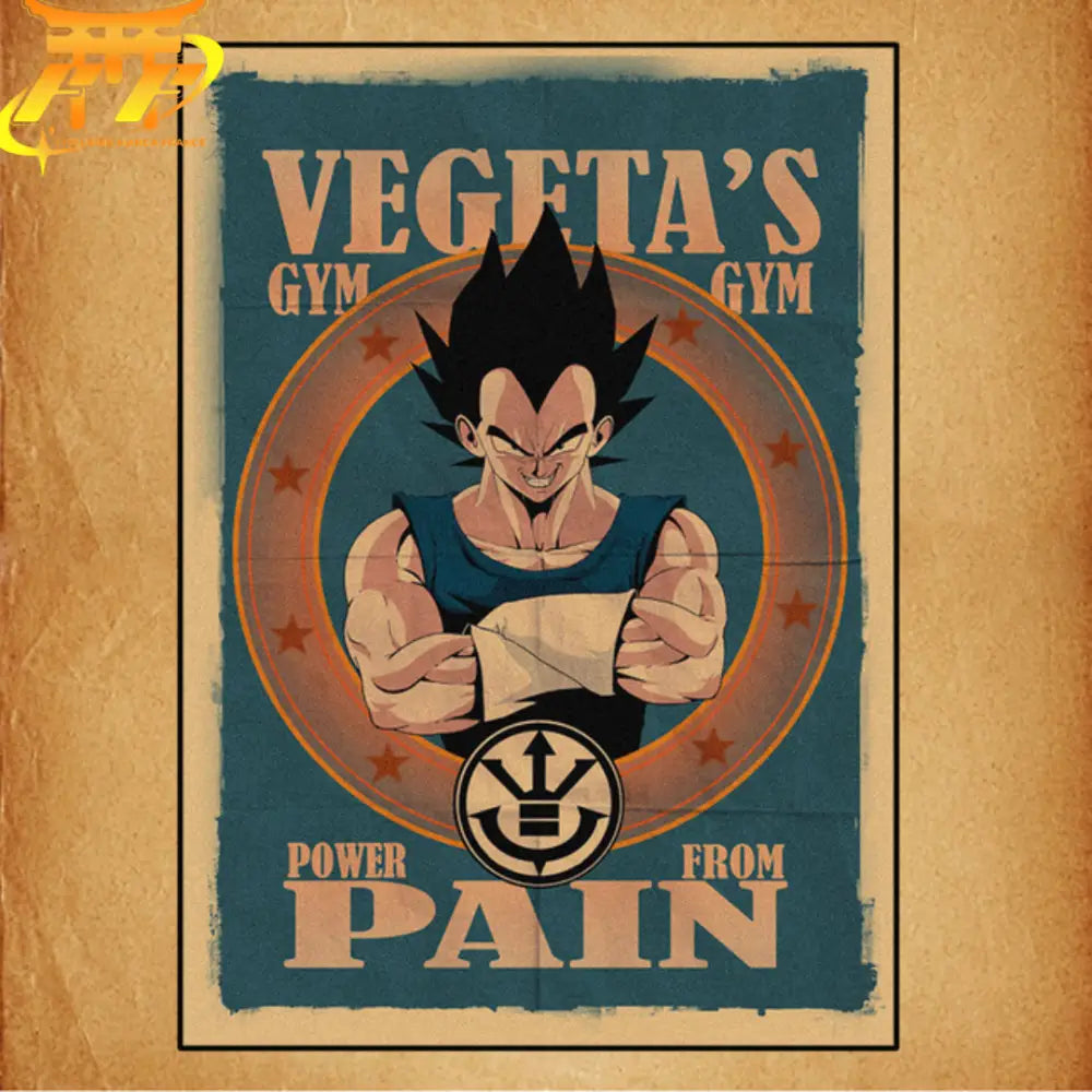 Poster Vegeta "Dolor" - Dragon Ball Z™
