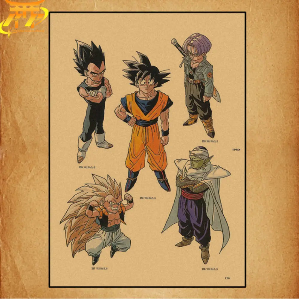 pPoster Z Squad - Dragon Ball Z™