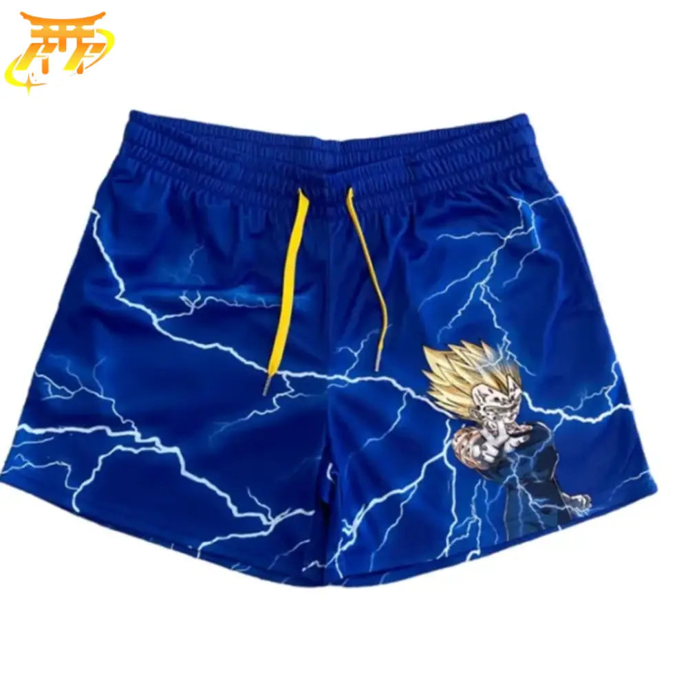 Short Majin Vegeta Super Saiyan 2 Azul - Dragon Ball™