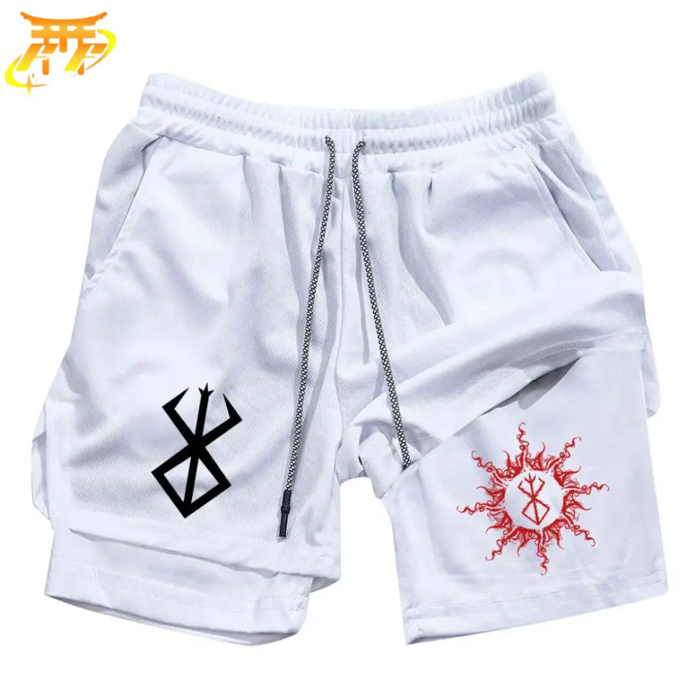 Short Marca del Sacrificio Blanco y Rojo - Berserk™