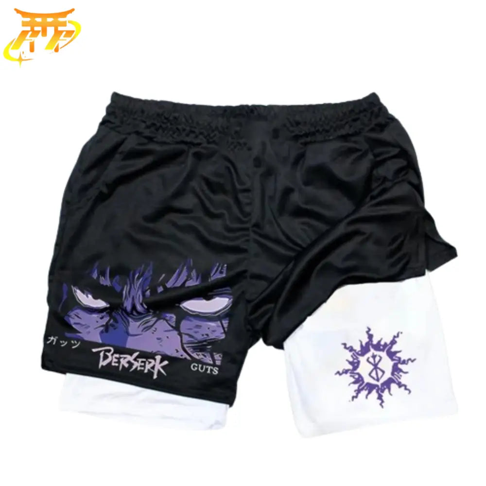 Short Marca del Sacrificio Negro y Violeta - Berserk™