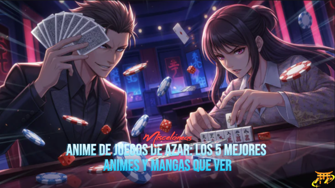 Anime de juegos de azar: los 5 mejores animes y mangas que ver