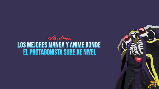 Los mejores manga y anime donde el protagonista sube de nivel