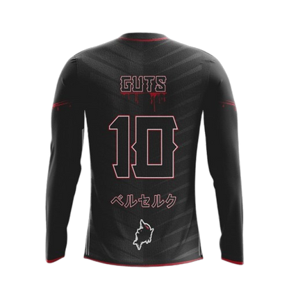 Camiseta de Fútbol de Guts (Mangas Largas) - Berserk™