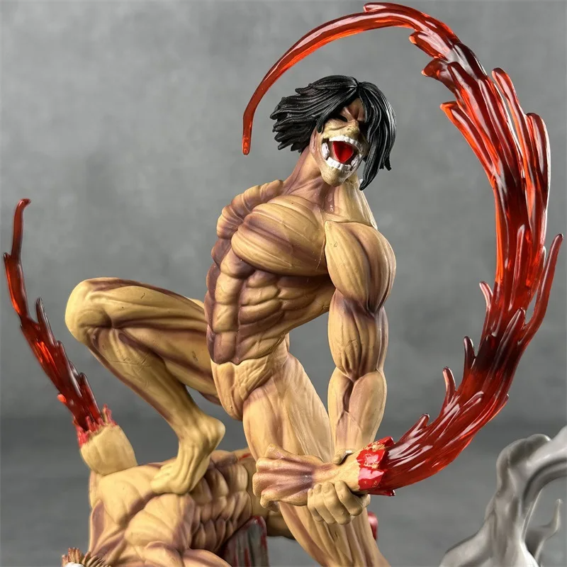 Figura Titán de Ataque vs Titán Mandíbula - Attack on Titan™