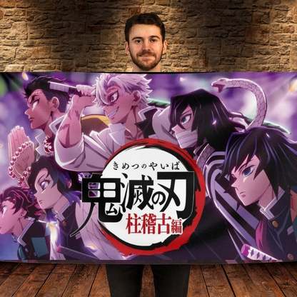 Bandera "Arco del Entrenamiento de los Hashira" – Demon Slayer™