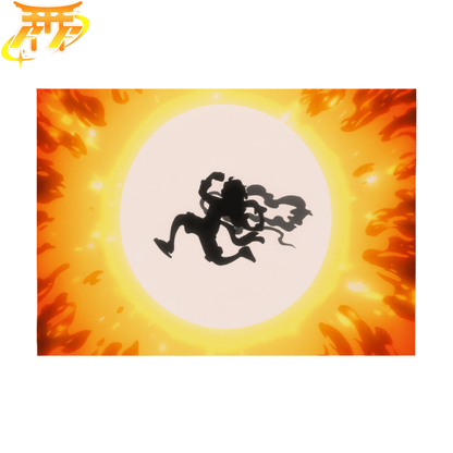 Bandera Luffy "Silueta Gear 5" – One Piece™