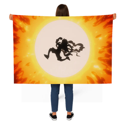 Bandera Luffy "Silueta Gear 5" – One Piece™