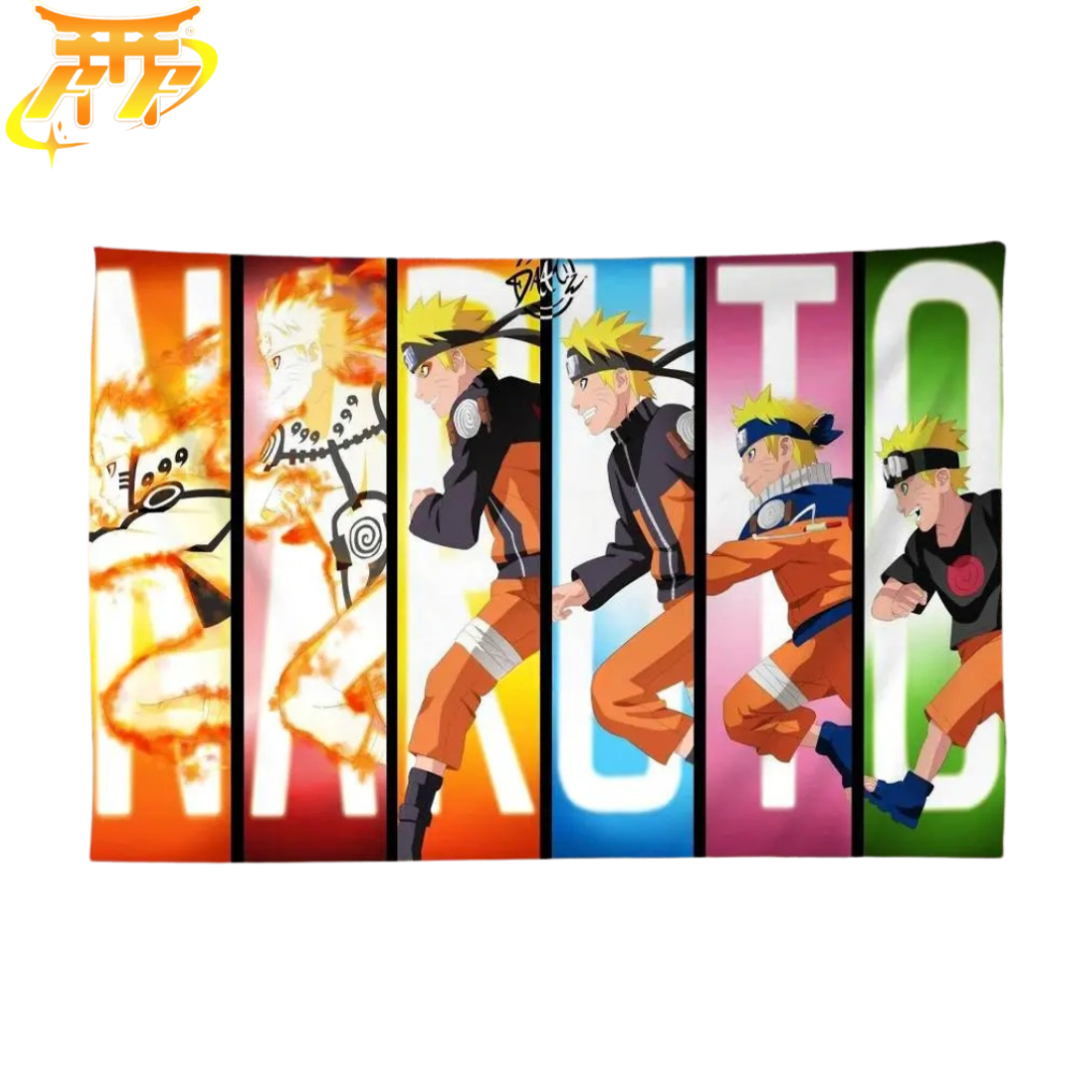 Bandera Naruto "Evolución del Héroe" – Naruto™
