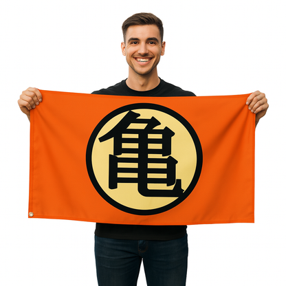 Bandera Símbolo Kame – Dragon Ball Z™
