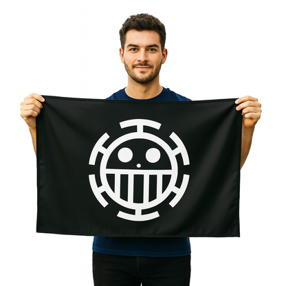 Bandera Trafalgar D. Water Law – One Piece™