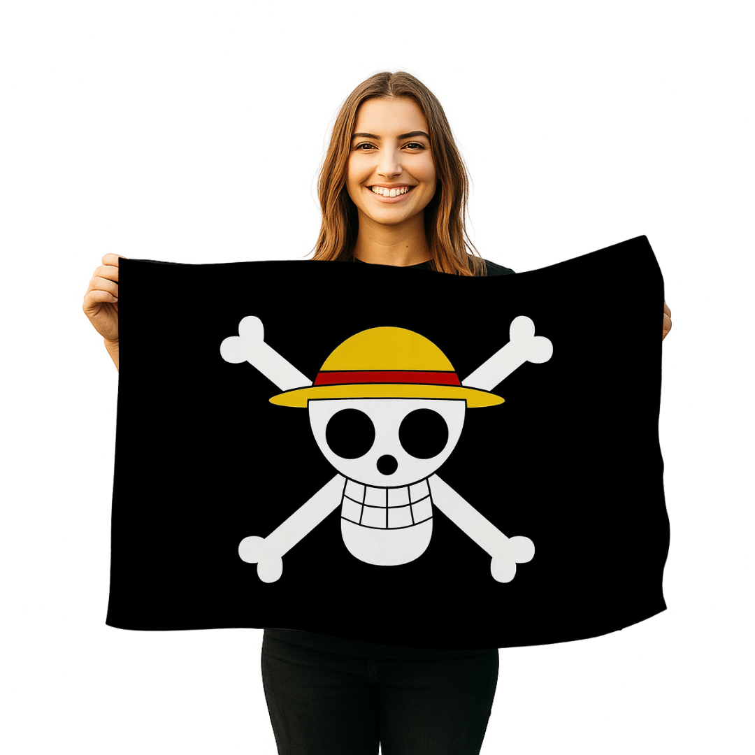 Bandera Tripulación del Sombrero de Paja – One Piece™