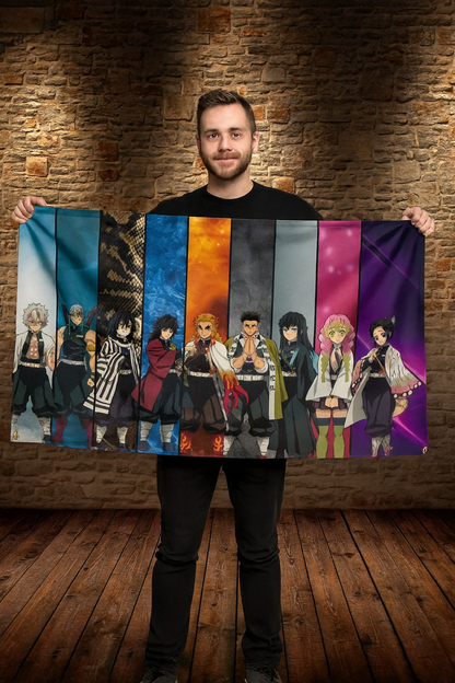 Bandera de los Maestros de la Respiración – Demon Slayer™