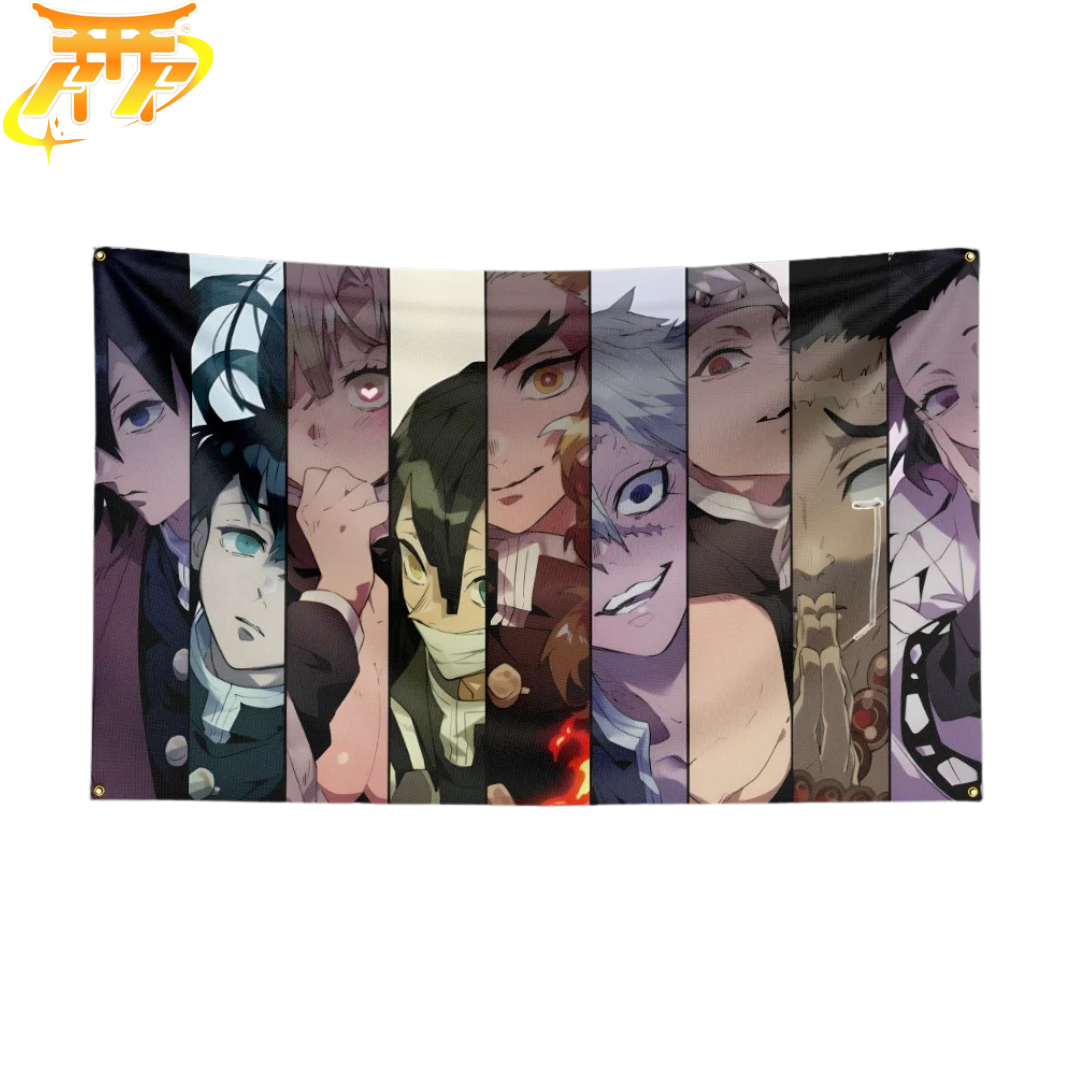Bandera de los Maestros del Cuerpo de Cazadores de Demonios – Demon Slayer™