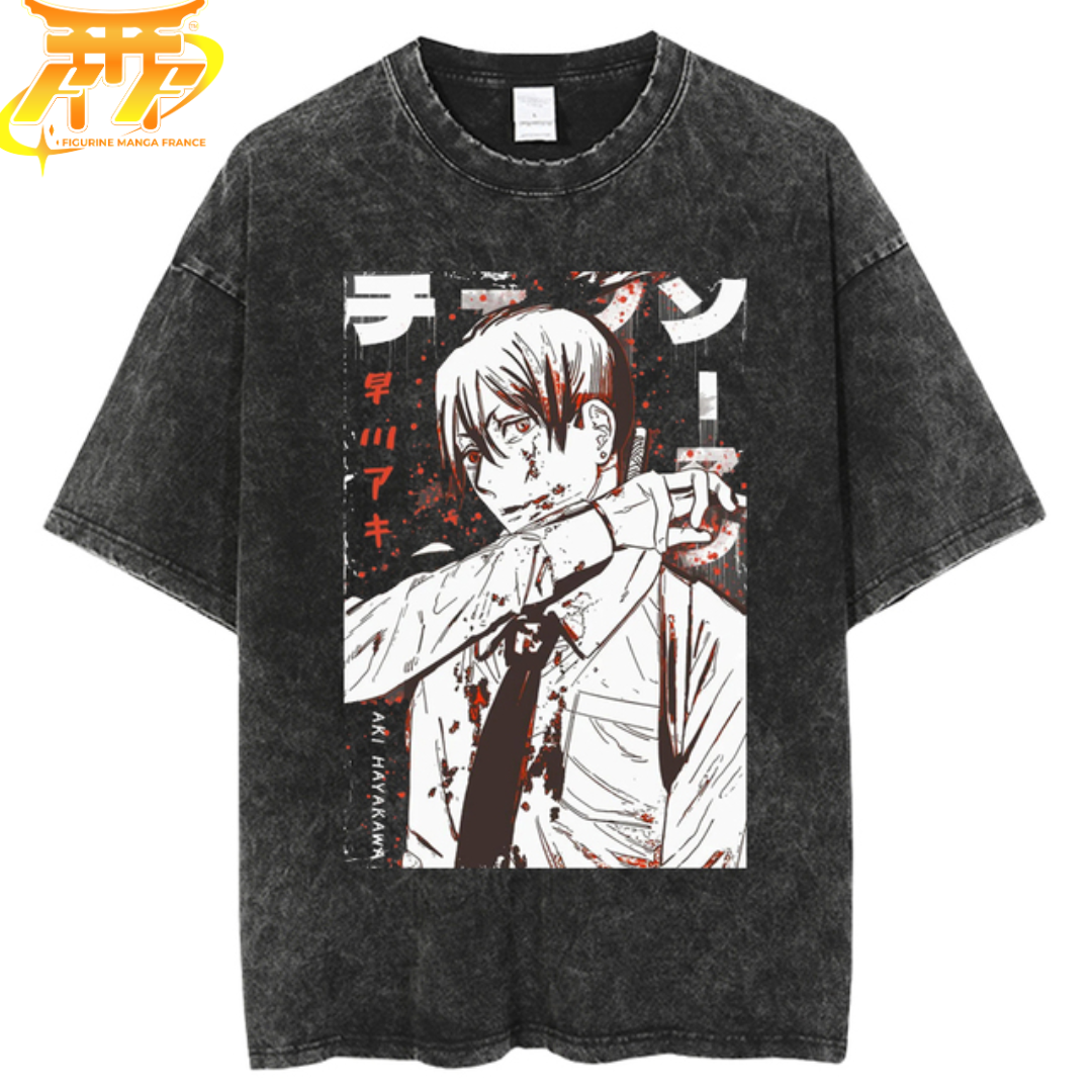 Camiseta Aki Hayakawa - Chainsaw Man