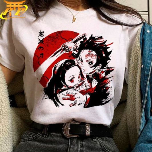 Camiseta Tanjiro con Nezuko - Demon Slayer™