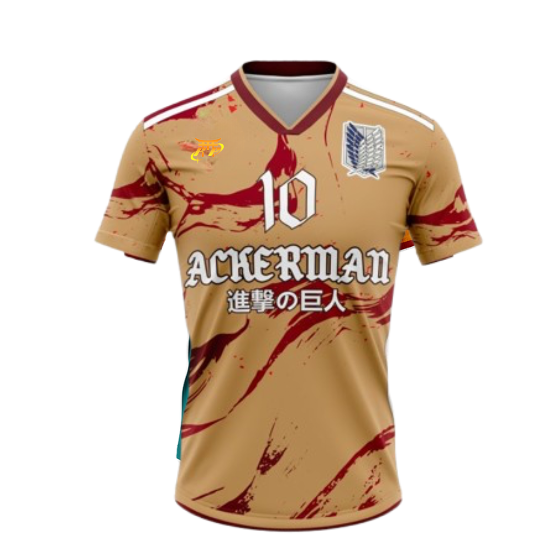 Camiseta de Fútbol Mikasa - Attack on Titan™
