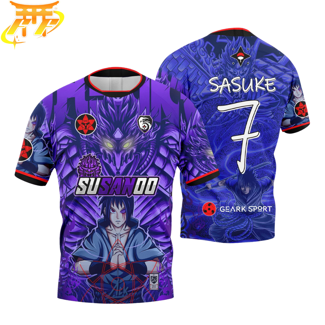 Camiseta de Fútbol Sasuke Uchiwa "Susanoo" - Naruto Shippuden™