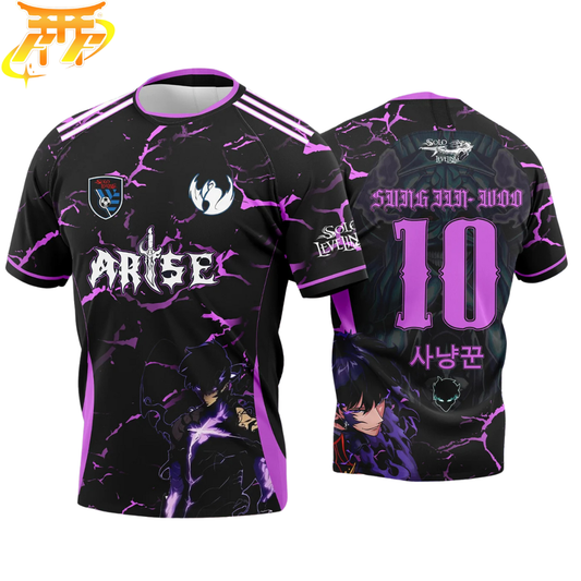Camiseta de Fútbol Sung Jin-Woo "Arise" - Solo Leveling™