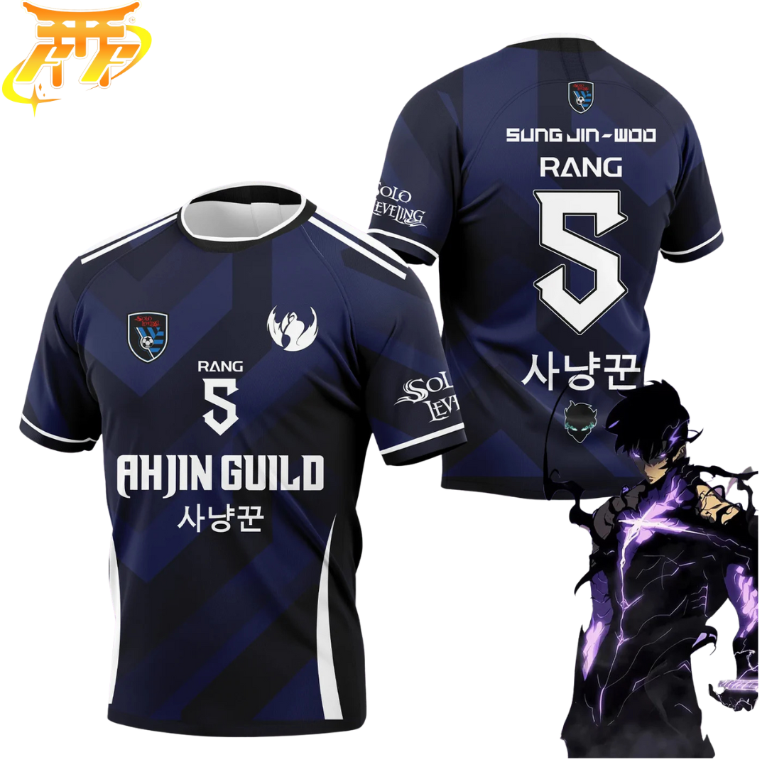 Camiseta de Fútbol Sung Jin-Woo "Gremio Ahjin" - Solo Leveling™