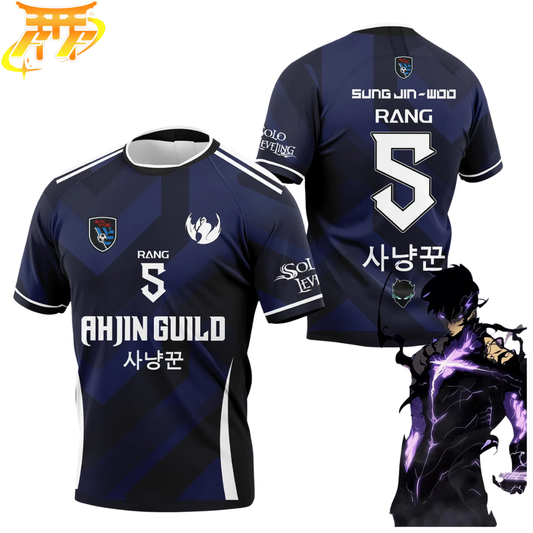 Camiseta de Fútbol Sung Jin-Woo "Gremio Ahjin" - Solo Leveling™