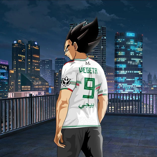 Camiseta de Futbol Vegeta Argelia - Dragon Ball Z™